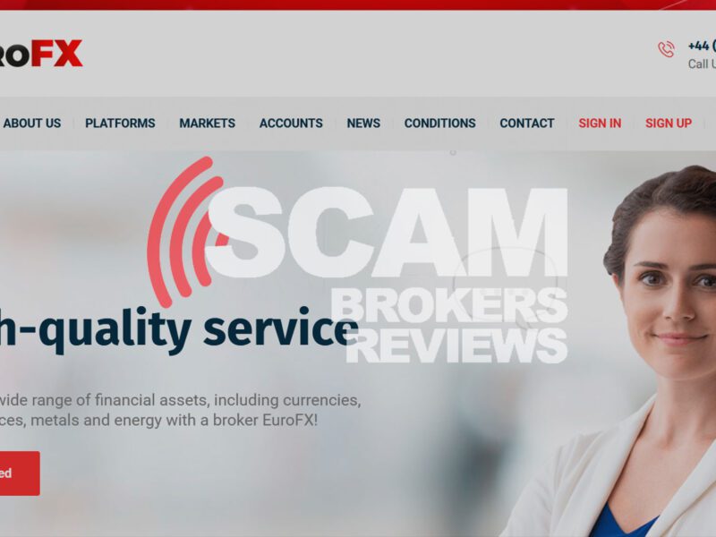 EuroFX is a Scam Broker – Read EuroFX Reviews