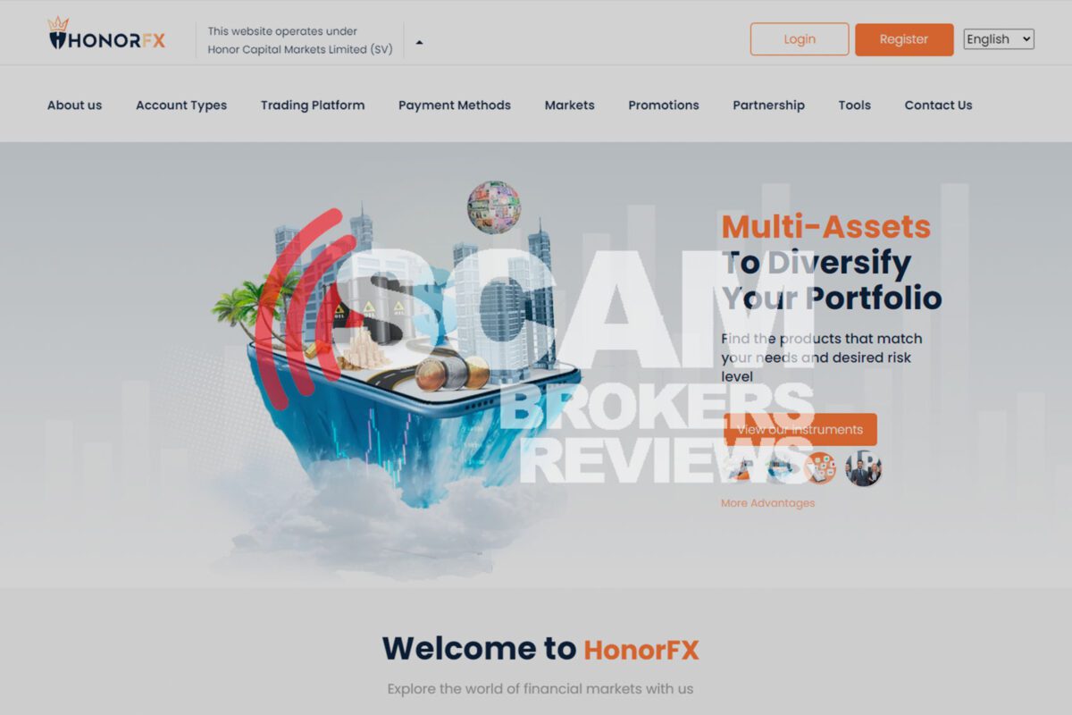 HonorFX is a Scam Broker? Read HonorFX Reviews