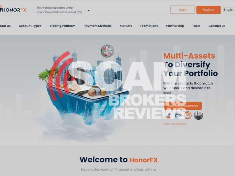 HonorFX is a Scam Broker? Read HonorFX Reviews