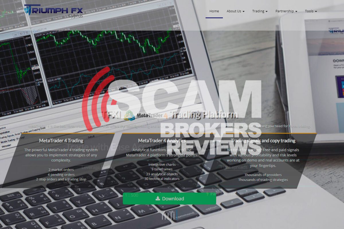 TriumphFX is a Scam Broker? Read TriumphFX Reviews