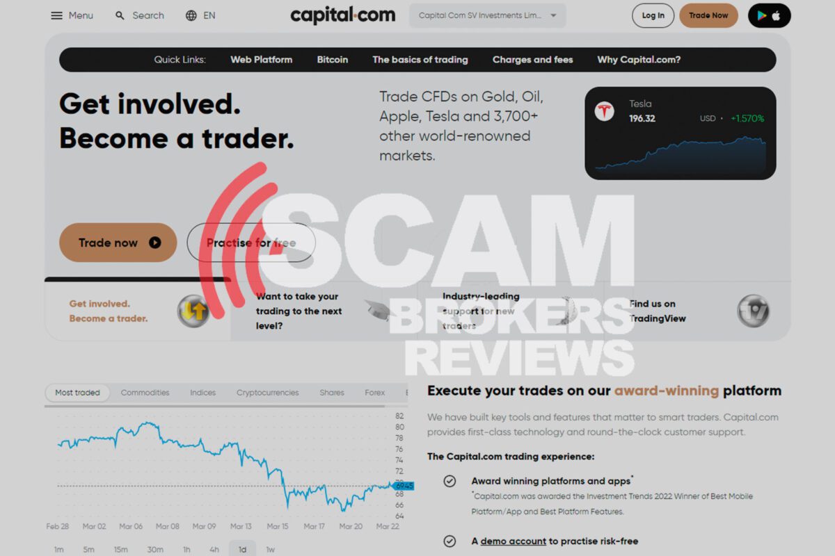 Capital.com is a Scam Broker? Read Capital.com Reviews