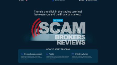 GTTC Trade is a Scam Broker – Read GTTC Trade Reviews